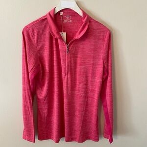 Monterey club half zipped pullover size medium NWT